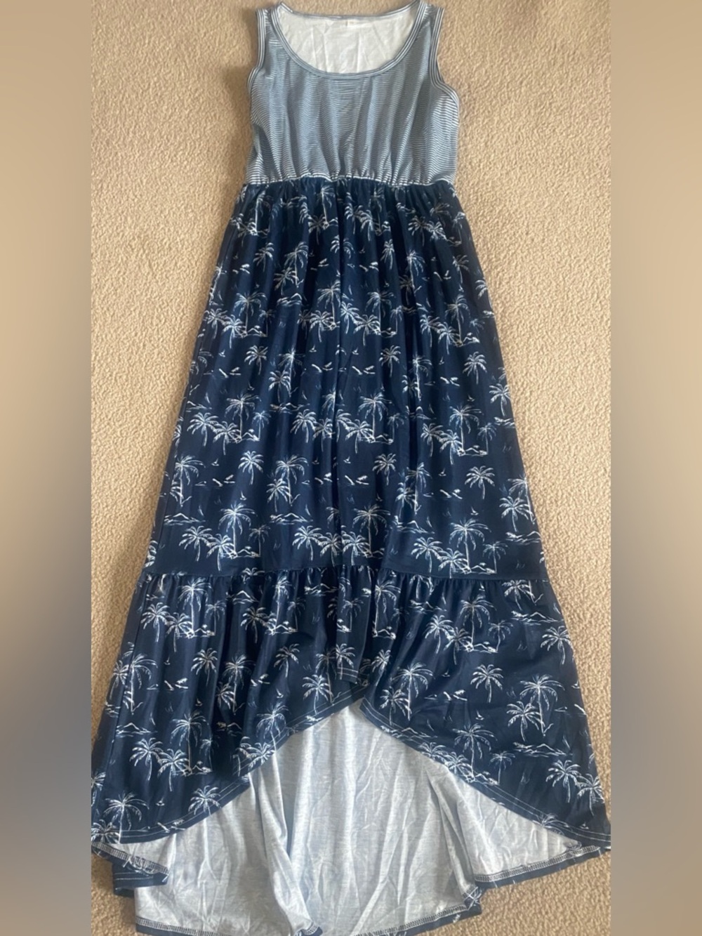 MEDIUM.  CJ TANK HIGH LOW SUN DRESS